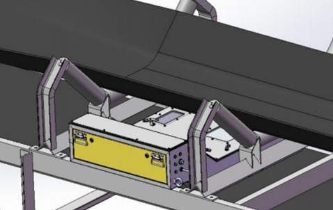 Belt tear visual inspection equipment