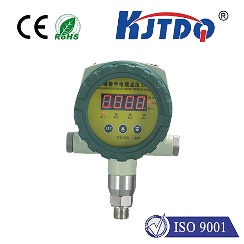 KJT-C208 four-way explosion-proof electric contact pressure gauge