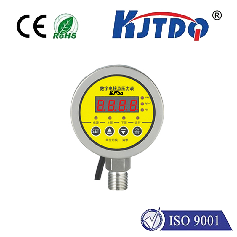 KJT-Z1640C Stainless steel digital electric contact pressure gauge