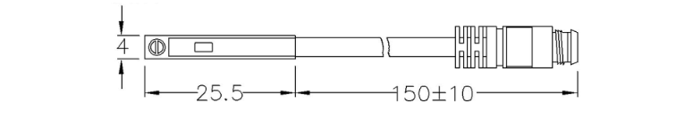 磁力传感器KJT-6R尺寸图