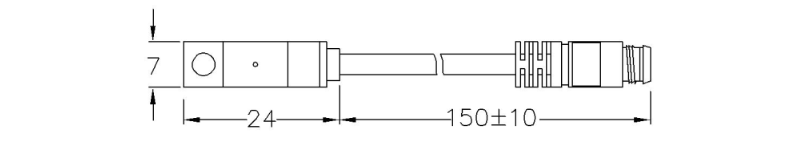 磁力传感器KJT-2N尺寸图