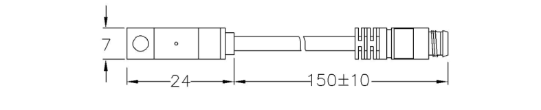 磁力传感器KJT-3P尺寸图