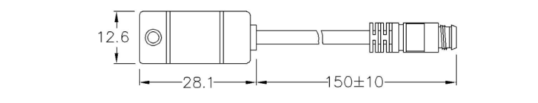磁力传感器KJT-21P尺寸图